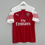 Shop 2018/19 ARSENAL XHAKA #24 HOME SHIRT (M) PUMA, classic football shirts, vintage football shirts & retro soccer jerseys at Cult Kits