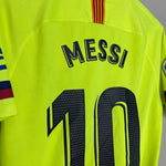 Shop 2018/19 BARCELONA MESSI #10 AWAY SHIRT (S) NIKE, classic football shirts, vintage football shirts & retro soccer jerseys at Cult Kits