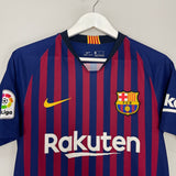 Shop 2018/19 BARCELONA MESSI #10 HOME SHIRT (S) NIKE, classic football shirts, vintage football shirts & retro soccer jerseys at Cult Kits