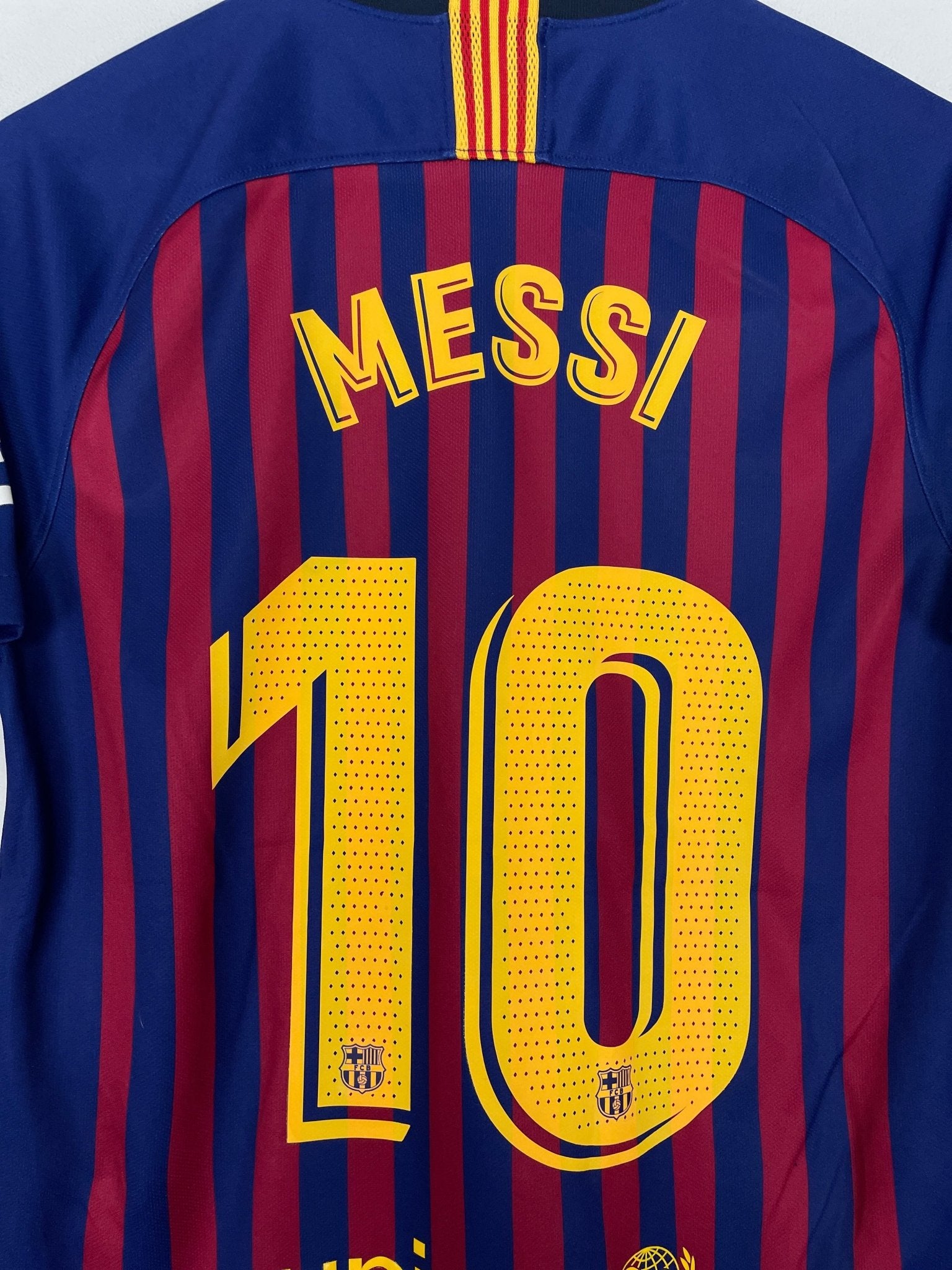 2018/19 BARCELONA MESSI #10 HOME SHIRT (S) NIKE – Cult Kits
