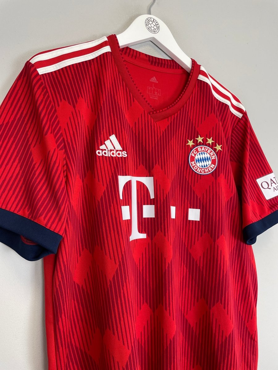 2018/19 BAYERN MUNICH DAVIES 19 HOME SHIRT (L) ADIDAS - Cult Kits - Large - Buy Vintage Football Shirts, Authentic Retro Football Shirts For Sale, Classic Football Shirts & Soccer Jersey