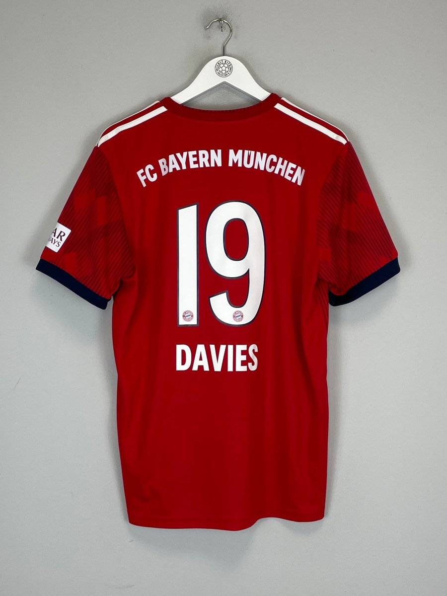 2018/19 BAYERN MUNICH DAVIES 19 HOME SHIRT (L) ADIDAS - Cult Kits - Large - Buy Vintage Football Shirts, Authentic Retro Football Shirts For Sale, Classic Football Shirts & Soccer Jersey
