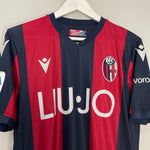 Shop 2018/19 BOLOGNA ORSOLINI #7 HOME SHIRT (XL) MACRON, classic football shirts, vintage football shirts & retro soccer jerseys at Cult Kits