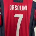 Shop 2018/19 BOLOGNA ORSOLINI #7 HOME SHIRT (XL) MACRON, classic football shirts, vintage football shirts & retro soccer jerseys at Cult Kits