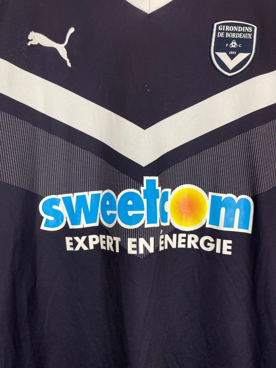 2018/19 BORDEAUX HOME SHIRT (M) PUMA - Cult Kits - Medium - Buy Vintage Football Shirts, Authentic Retro Football Shirts For Sale, Classic Football Shirts & Soccer Jersey