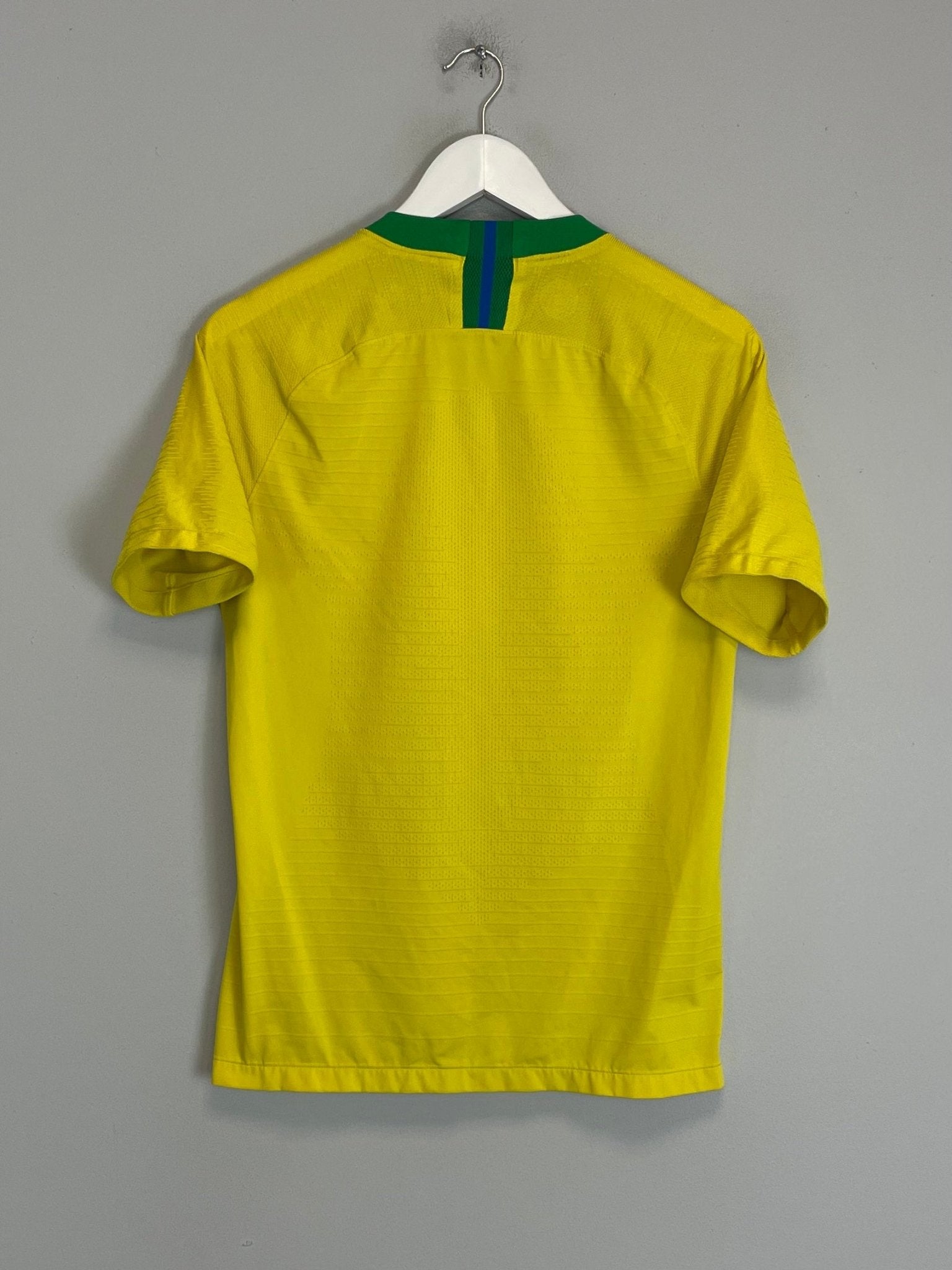 Shop 2018/19 BRAZIL AUTHENTIC HOME SHIRT (S) NIKE, classic football shirts, vintage football shirts & retro soccer jerseys at Cult Kits