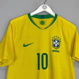 2018/19 BRAZIL NEYMAR JR 10 HOME SHIRT (M) NIKE - Cult Kits - Medium - Buy Vintage Football Shirts, Authentic Retro Football Shirts For Sale, Classic Football Shirts & Soccer Jersey