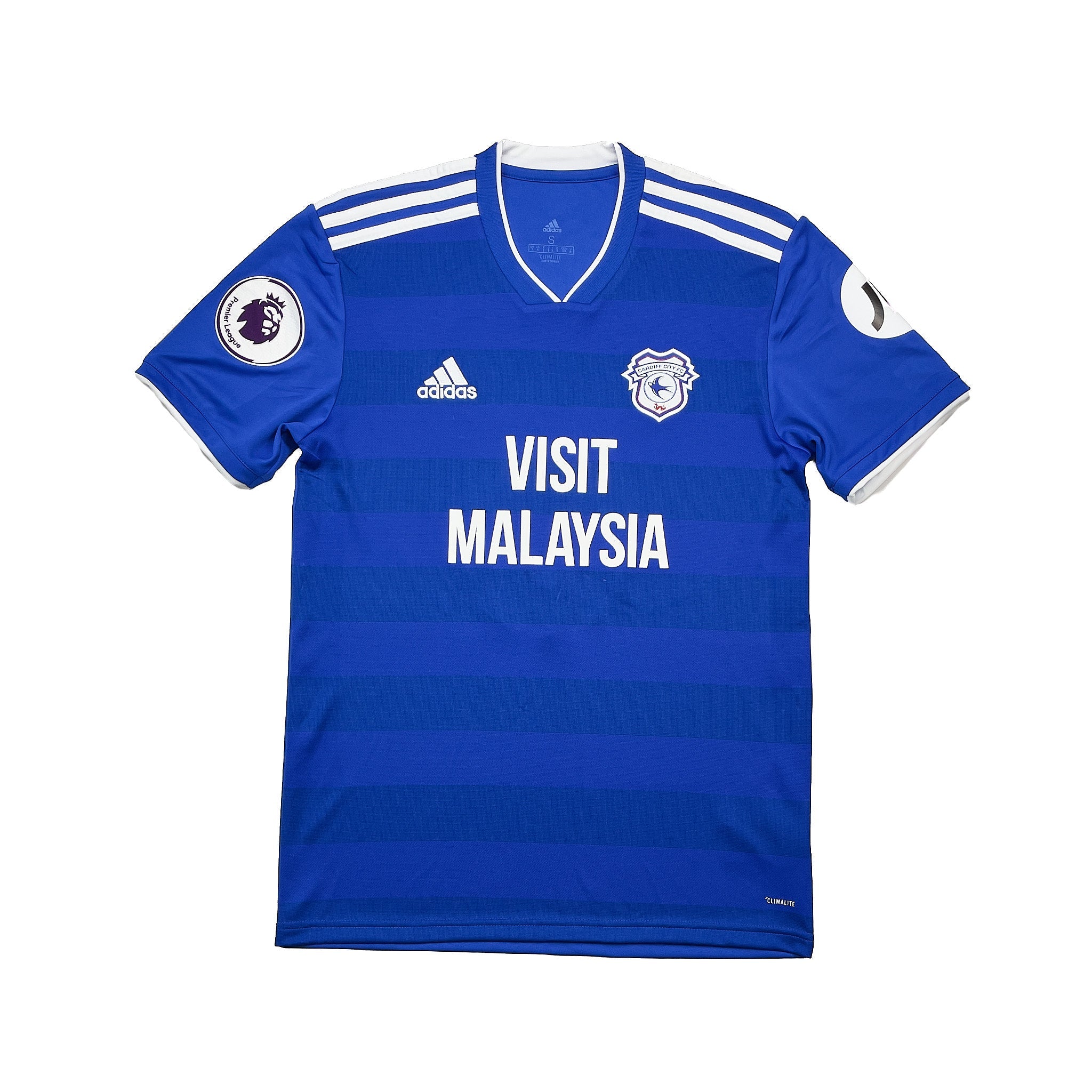 Buy 2018/19 Cardiff City Richards 6 *Match Issue* Home Shirt (S) Adidas ~ Free worldwide shipping ~ Authentic Vintage Football Shirts from Cult Kits