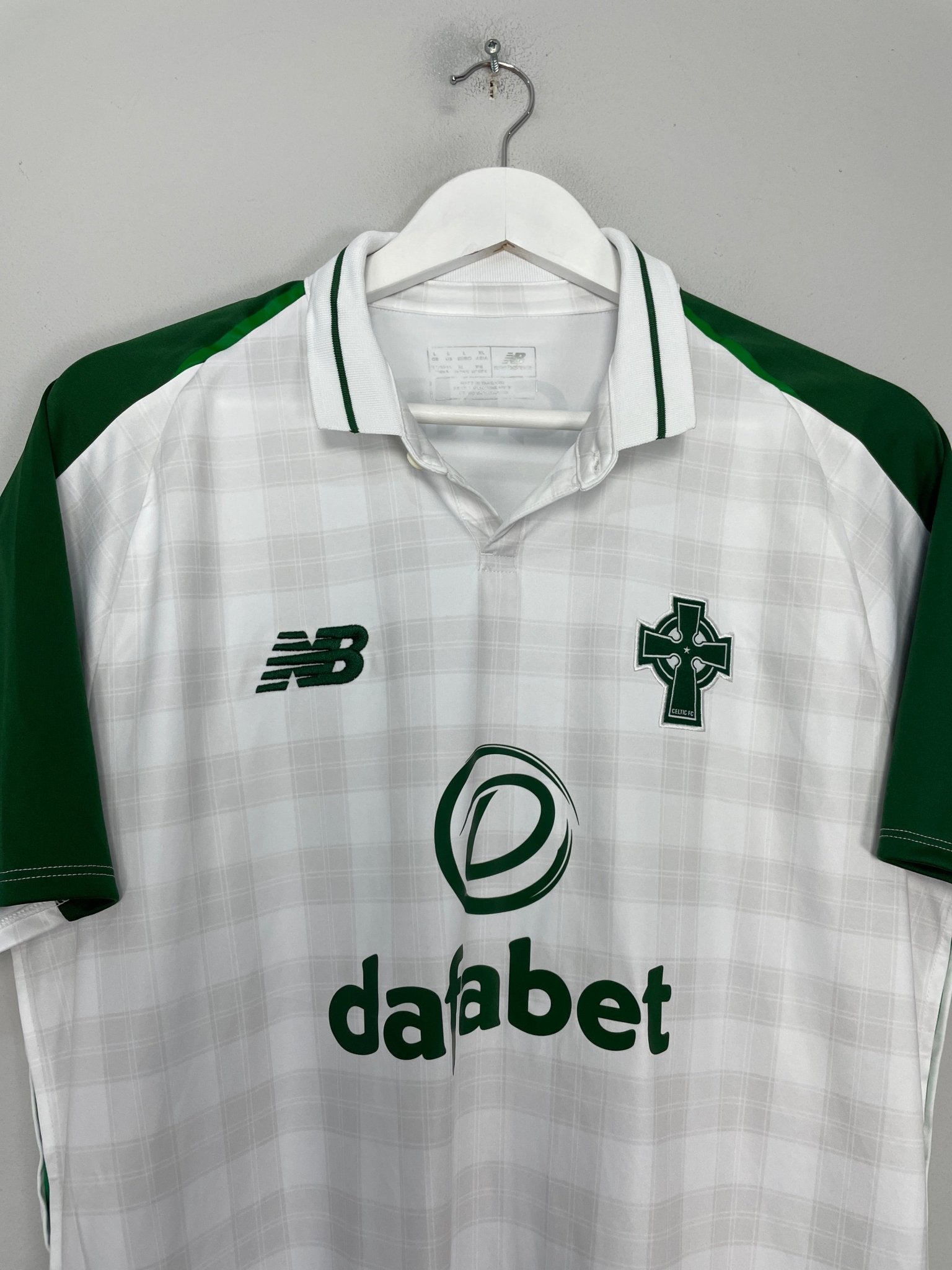 Shop 2018/19 CELTIC AWAY SHIRT (L) NEW BALANCE, classic football shirts, vintage football shirts & retro soccer jerseys at Cult Kits