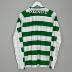 Shop 2018/19 CELTIC L/S HOME SHIRT (M) NEW BALANCE, classic football shirts, vintage football shirts & retro soccer jerseys at Cult Kits