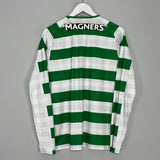 Shop 2018/19 CELTIC L/S HOME SHIRT (M) NEW BALANCE, classic football shirts, vintage football shirts & retro soccer jerseys at Cult Kits