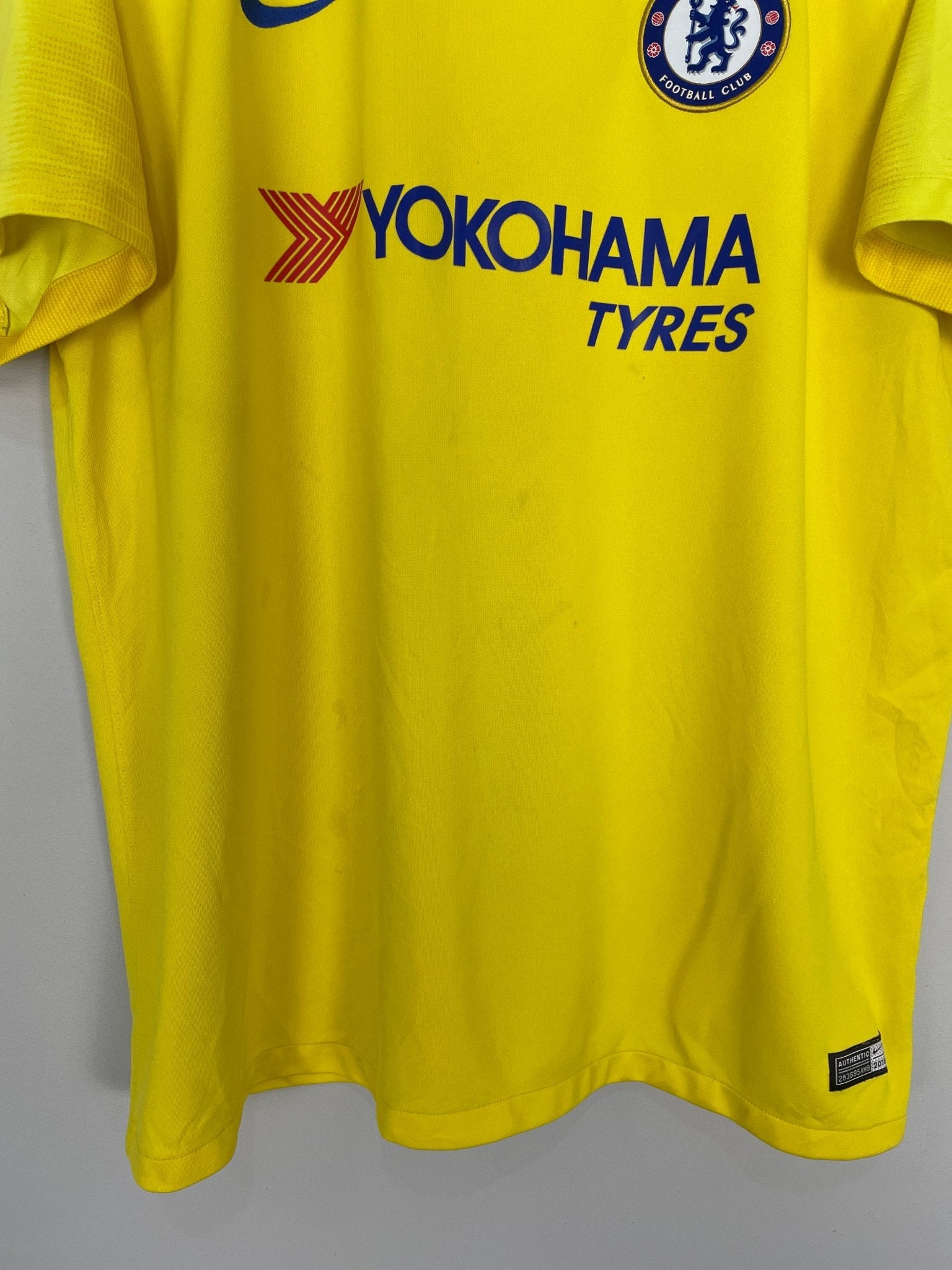 Shop 2018/19 CHELSEA AWAY SHIRT (XXL) NIKE, classic football shirts, vintage football shirts & retro soccer jerseys at Cult Kits