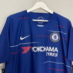 Shop 2018/19 CHELSEA HAZARD #10 *BNWT* HOME SHIRT (XL) NIKE, classic football shirts, vintage football shirts & retro soccer jerseys at Cult Kits