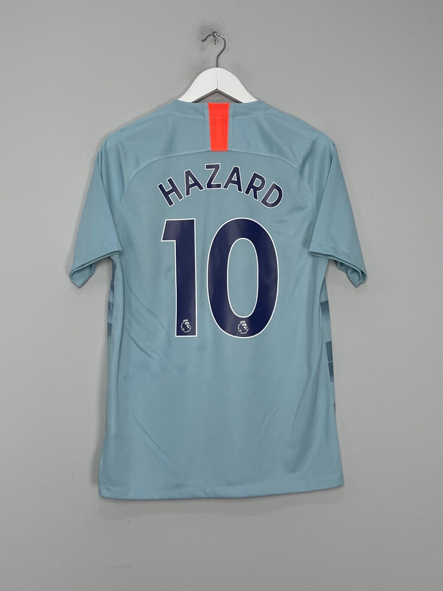 Shop 2018/19 CHELSEA HAZARD #10 THIRD SHIRT (M) NIKE, classic football shirts, vintage football shirts & retro soccer jerseys at Cult Kits
