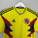 Shop 2018/19 COLOMBIA HOME SHIRT (M) ADIDAS, classic football shirts, vintage football shirts & retro soccer jerseys at Cult Kits