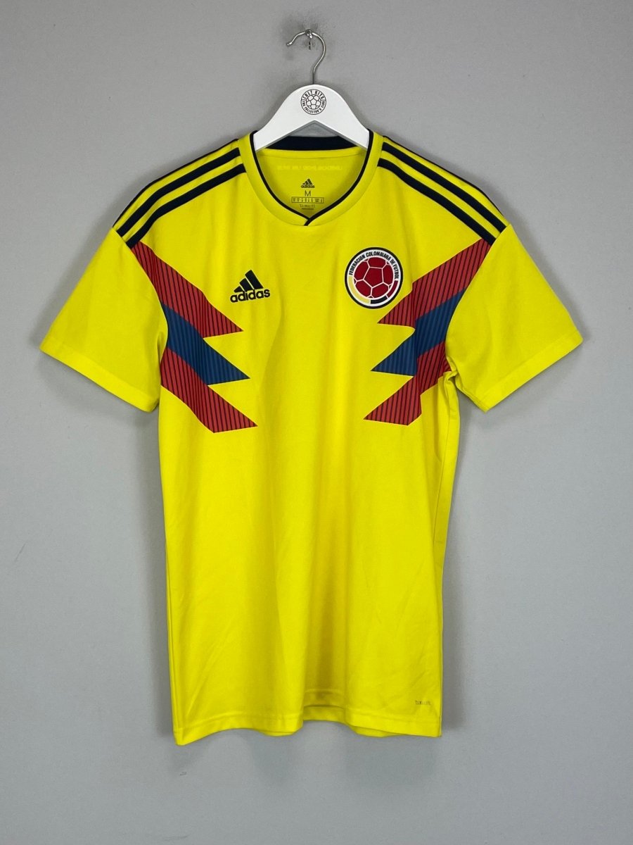 2018/19 COLOMBIA HOME SHIRT (M) ADIDAS - Cult Kits - Medium - Buy Vintage Football Shirts, Authentic Retro Football Shirts For Sale, Classic Football Shirts & Soccer Jersey