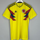 2018/19 COLOMBIA HOME SHIRT (M) ADIDAS - Cult Kits - Medium - Buy Vintage Football Shirts, Authentic Retro Football Shirts For Sale, Classic Football Shirts & Soccer Jersey