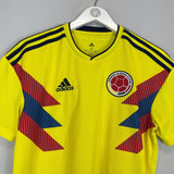 2018/19 COLOMBIA HOME SHIRT (M) ADIDAS - Cult Kits - Medium - Buy Vintage Football Shirts, Authentic Retro Football Shirts For Sale, Classic Football Shirts & Soccer Jersey