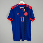 Shop 2018/19 COLOMBIA JAMES #10 *BNWT* AWAY SHIRT (XL) ADIDAS, classic football shirts, vintage football shirts & retro soccer jerseys at Cult Kits