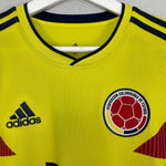 Shop 2018/19 COLOMBIA JAMES #10 HOME SHIRT (M) ADIDAS, classic football shirts, vintage football shirts & retro soccer jerseys at Cult Kits