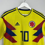 Shop 2018/19 COLOMBIA JAMES #10 HOME SHIRT (M) ADIDAS, classic football shirts, vintage football shirts & retro soccer jerseys at Cult Kits