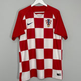 Shop 2018/19 CROATIA HOME SHIRT (XL) NIKE, classic football shirts, vintage football shirts & retro soccer jerseys at Cult Kits