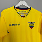 Shop 2018/19 ECUADOR HOME SHIRT (L) MARATHON, classic football shirts, vintage football shirts & retro soccer jerseys at Cult Kits