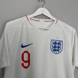 Shop 2018/19 ENGLAND KANE #9 HOME SHIRT (M) NIKE, classic football shirts, vintage football shirts & retro soccer jerseys at Cult Kits