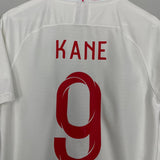 Shop 2018/19 ENGLAND KANE #9 HOME SHIRT (M) NIKE, classic football shirts, vintage football shirts & retro soccer jerseys at Cult Kits