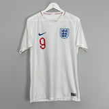 Shop 2018/19 ENGLAND KANE #9 HOME SHIRT (M) NIKE, classic football shirts, vintage football shirts & retro soccer jerseys at Cult Kits