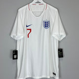 2018/19 ENGLAND LINGARD 7 *BNWT* HOME SHIRT (XXL) NIKE - Cult Kits - XXL - Buy Vintage Football Shirts, Authentic Retro Football Shirts For Sale, Classic Football Shirts & Soccer Jersey