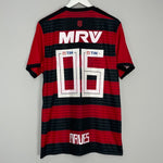 Shop 2018/19 FLAMENGO #06 HOME SHIRT (L) ADIDAS, classic football shirts, vintage football shirts & retro soccer jerseys at Cult Kits