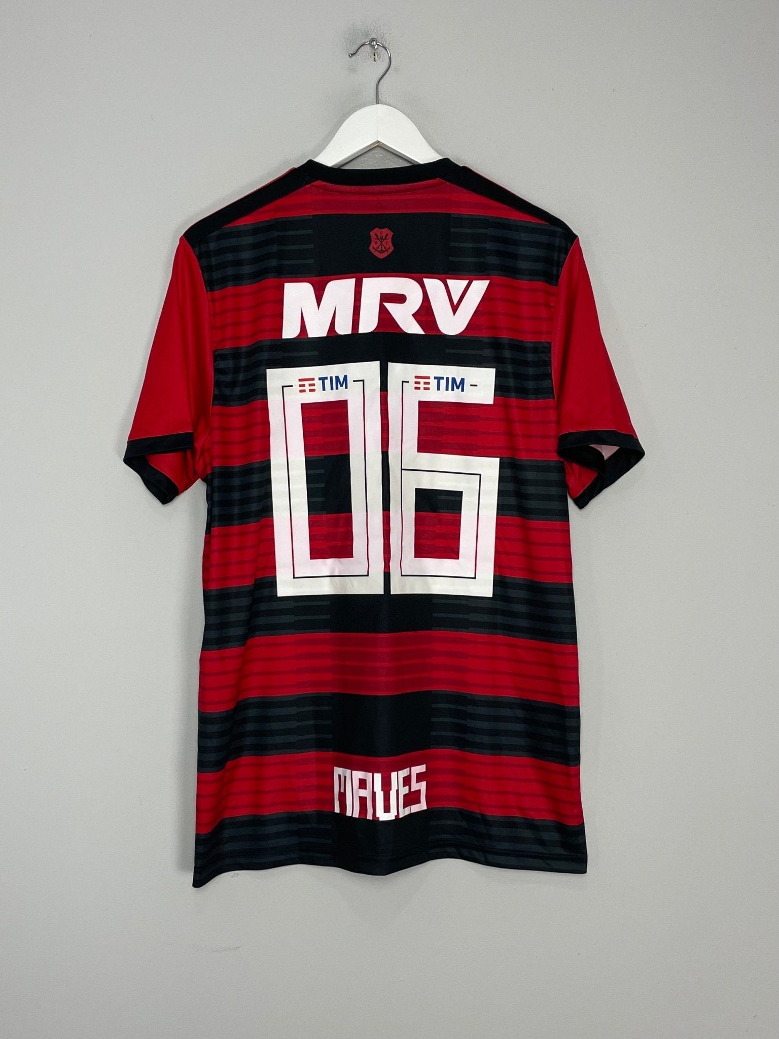 Shop 2018/19 FLAMENGO #06 HOME SHIRT (L) ADIDAS, classic football shirts, vintage football shirts & retro soccer jerseys at Cult Kits