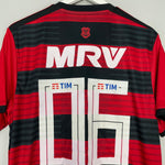 Shop 2018/19 FLAMENGO #06 HOME SHIRT (L) ADIDAS, classic football shirts, vintage football shirts & retro soccer jerseys at Cult Kits
