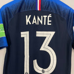 Shop 2018/19 FRANCE KANTE #13 *BNWT* HOME SHIRT (M) NIKE, classic football shirts, vintage football shirts & retro soccer jerseys at Cult Kits
