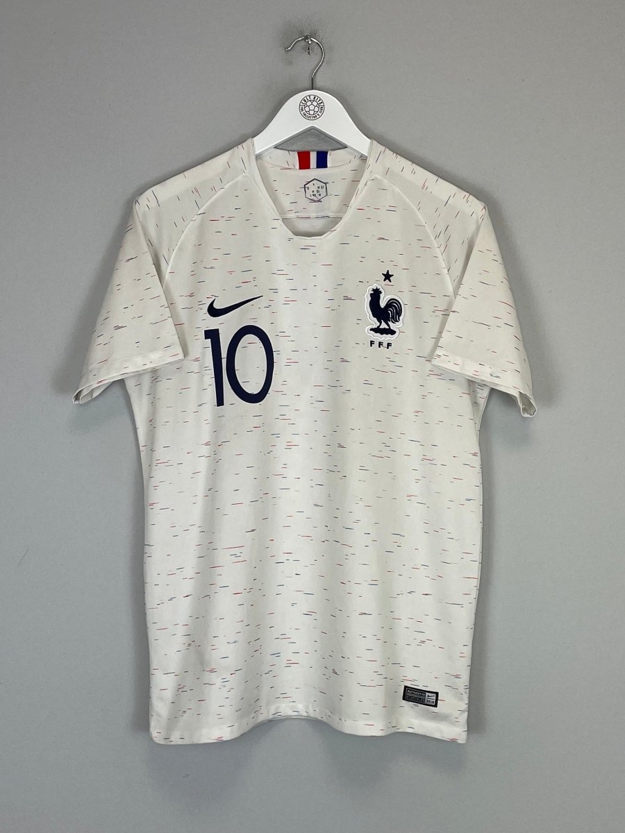 2018/19 FRANCE MBAPPE 10 AWAY SHIRT (L) NIKE - Cult Kits - Large - Buy Vintage Football Shirts, Authentic Retro Football Shirts For Sale, Classic Football Shirts & Soccer Jersey