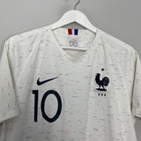Shop 2018/19 FRANCE MBAPPE #10 AWAY SHIRT (L) NIKE, classic football shirts, vintage football shirts & retro soccer jerseys at Cult Kits