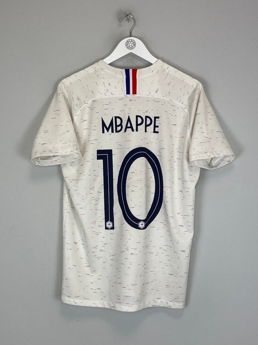 2018/19 FRANCE MBAPPE 10 AWAY SHIRT (L) NIKE - Cult Kits - Large - Buy Vintage Football Shirts, Authentic Retro Football Shirts For Sale, Classic Football Shirts & Soccer Jersey