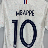 2018/19 FRANCE MBAPPE 10 AWAY SHIRT (M) NIKE - Cult Kits - Medium - Buy Vintage Football Shirts, Authentic Retro Football Shirts For Sale, Classic Football Shirts & Soccer Jersey