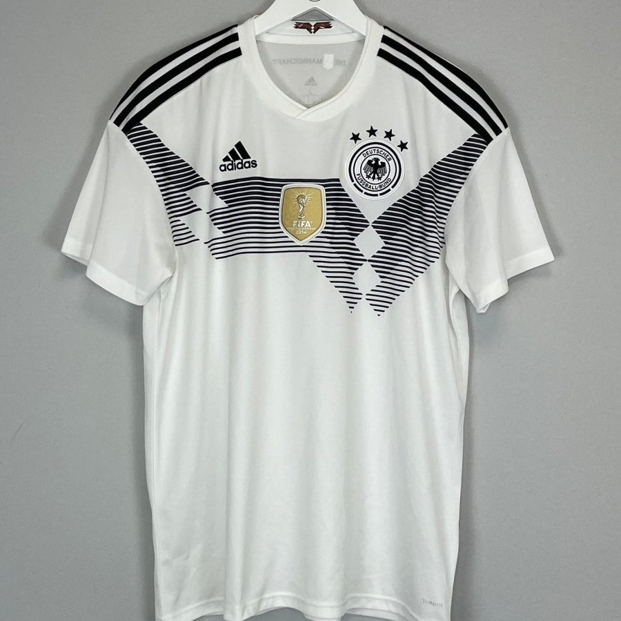 2018/19 GERMANY HOME SHIRT (L) ADIDAS - Cult Kits - Large - Buy Vintage Football Shirts, Authentic Retro Football Shirts For Sale, Classic Football Shirts & Soccer Jersey