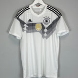 Shop 2018/19 GERMANY HOME SHIRT (L) ADIDAS, classic football shirts, vintage football shirts & retro soccer jerseys at Cult Kits