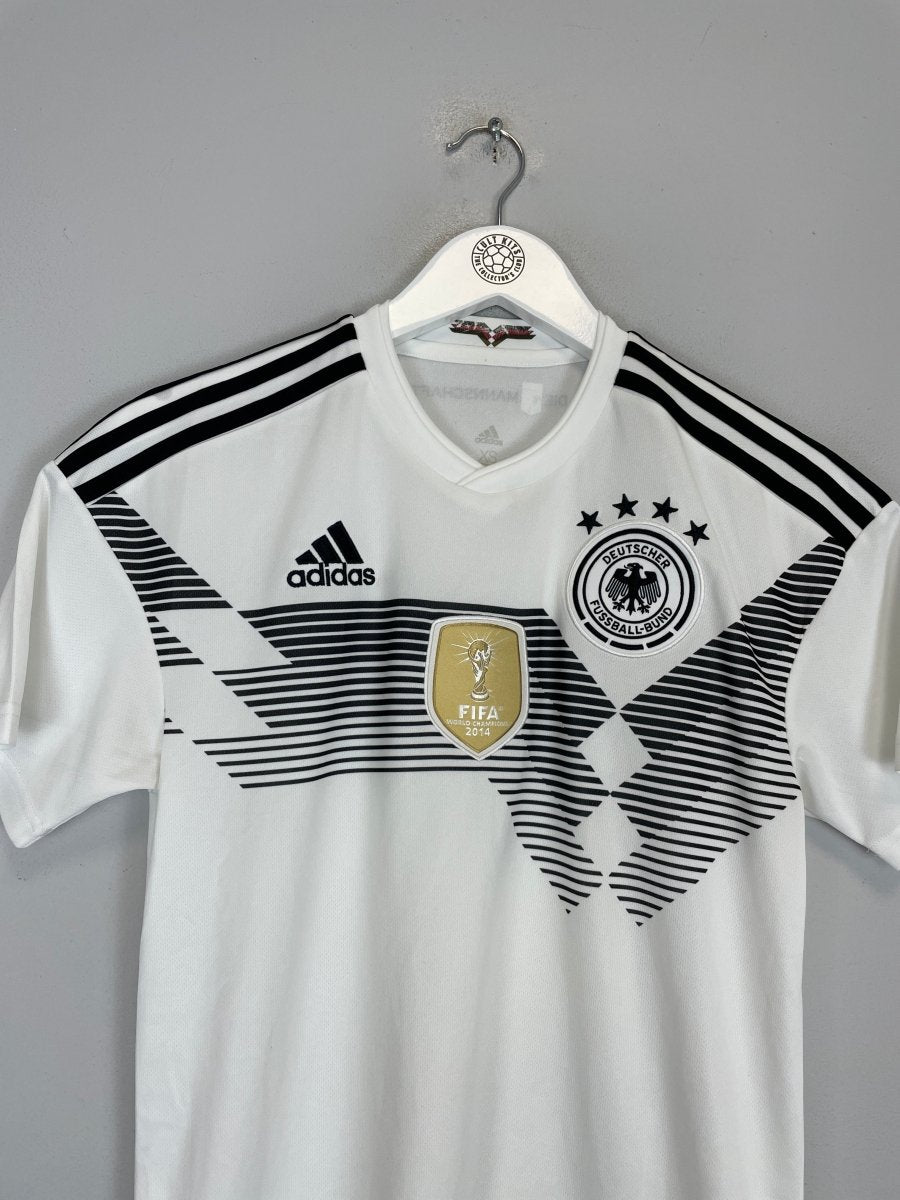 2018/19 GERMANY HOME SHIRT (XS) ADIDAS - Cult Kits - XS - Buy Vintage Football Shirts, Authentic Retro Football Shirts For Sale, Classic Football Shirts & Soccer Jersey