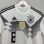 Shop 2018/19 GERMANY KROOS #8 HOME SHIRT (M) ADIDAS, classic football shirts, vintage football shirts & retro soccer jerseys at Cult Kits