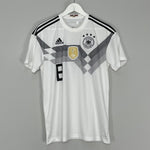Shop 2018/19 GERMANY KROOS #8 HOME SHIRT (M) ADIDAS, classic football shirts, vintage football shirts & retro soccer jerseys at Cult Kits
