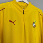 Shop 2018/19 GHANA 1/4 ZIP DRILL TOP (XL) PUMA, classic football shirts, vintage football shirts & retro soccer jerseys at Cult Kits