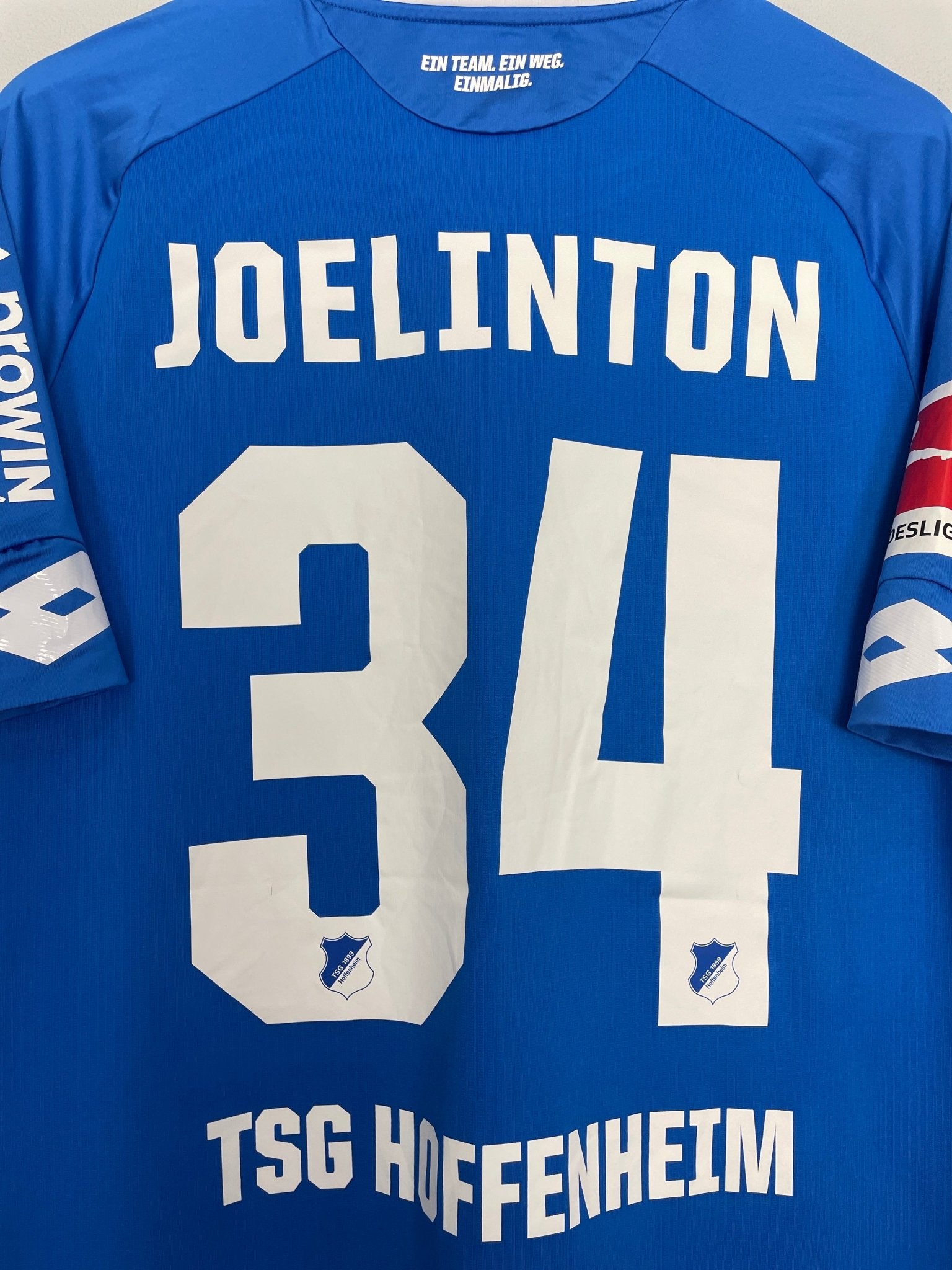 Shop 2018/19 HOFFENHEIM JOELINTON #34 HOME SHIRT (XL) LOTTO, classic football shirts, vintage football shirts & retro soccer jerseys at Cult Kits