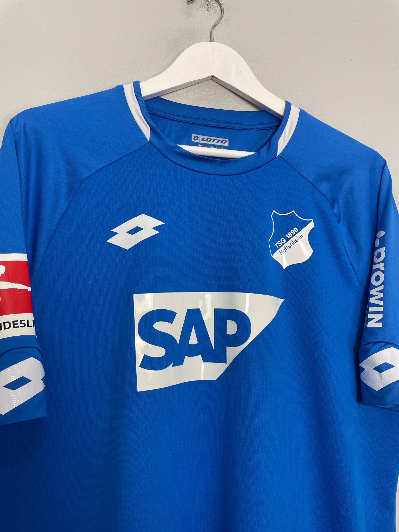 Shop 2018/19 HOFFENHEIM JOELINTON #34 HOME SHIRT (XL) LOTTO, classic football shirts, vintage football shirts & retro soccer jerseys at Cult Kits