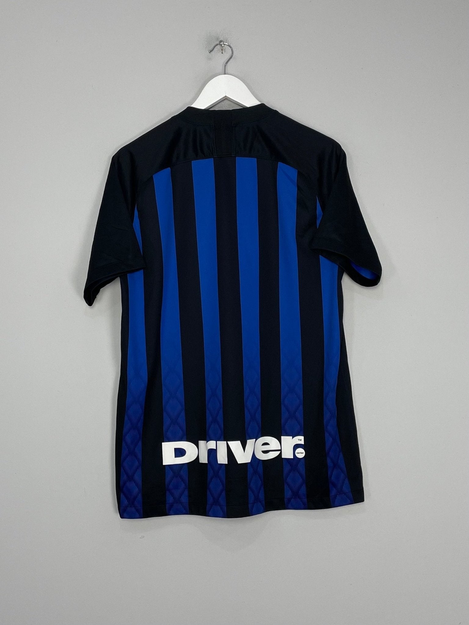 Shop 2018/19 INTER MILAN HOME SHIRT (L) NIKE, classic football shirts, vintage football shirts & retro soccer jerseys at Cult Kits