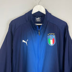 Shop 2018/19 ITALY TRACKSUIT TOP (XXL) PUMA, classic football shirts, vintage football shirts & retro soccer jerseys at Cult Kits