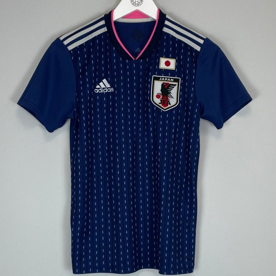 2018/19 JAPAN HOME SHIRT (XS) ADIDAS - Cult Kits - Small - Buy Vintage Football Shirts, Authentic Retro Football Shirts For Sale, Classic Football Shirts & Soccer Jersey